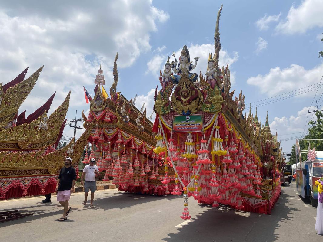 งานบุญบั้งไฟ บูชาพญาเเถน จ.ยโสธร 