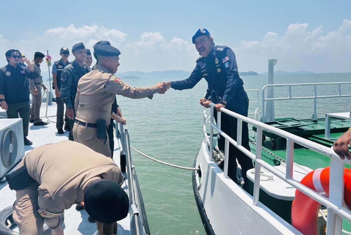ไทย-มาเลย์ กระชับความมั่นคงปลอดภัยทางทะเล 