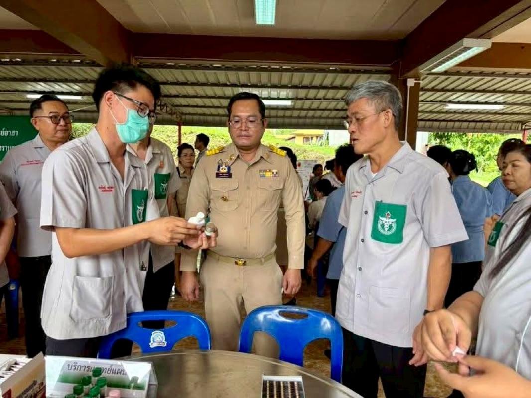 อ.น้ำปาด กิจกรรมหน่วยแพทย์เคลื่อนที่ พอ.สว. จังหวัดอุตรดิตถ์ ประจำปีงบประมาณ 2569 (ครั้งที่ 8)