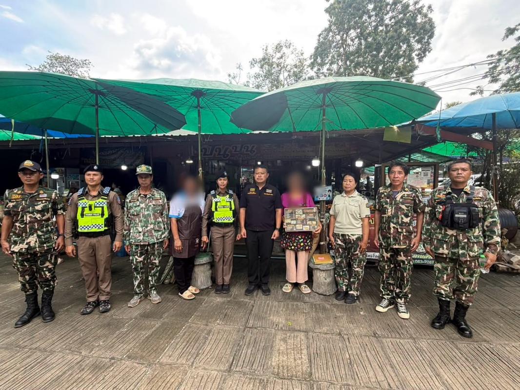 กาญจนบุรี อุทยานแห่งชาติ ไทรโยคตรวจสอบปมร้องอาหารแพงหน้ าน้ำตกไทรโยคน้อย สั่งร้านค้าติดป้ายราคาชัดเจน