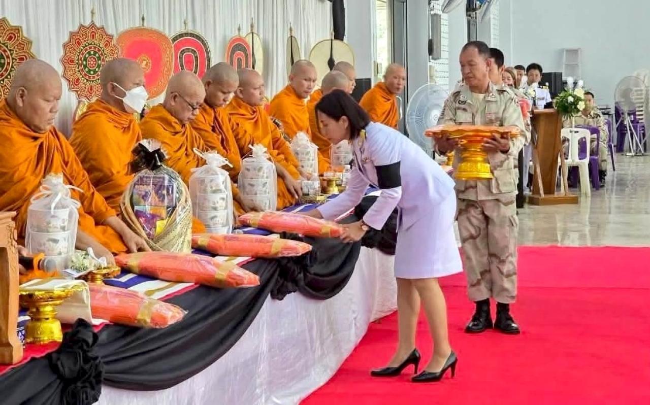 อ.ท่าปลา พิธีบำเพ็ญกุศล ในวาระครบ  50 วัน (ปัญญาสมวาร) แห่งการสิ้นพระชนม์ ถวายเป็นพระกุศลแด่ สมเด็จพระเจ้าลูกเธอ เจ้าฟ้าพัชรกิติยาภา นเรนทิราเทพยวดี กรมหลวงราชสาริณีสิริพัชร มหาวัชรราชธิดา