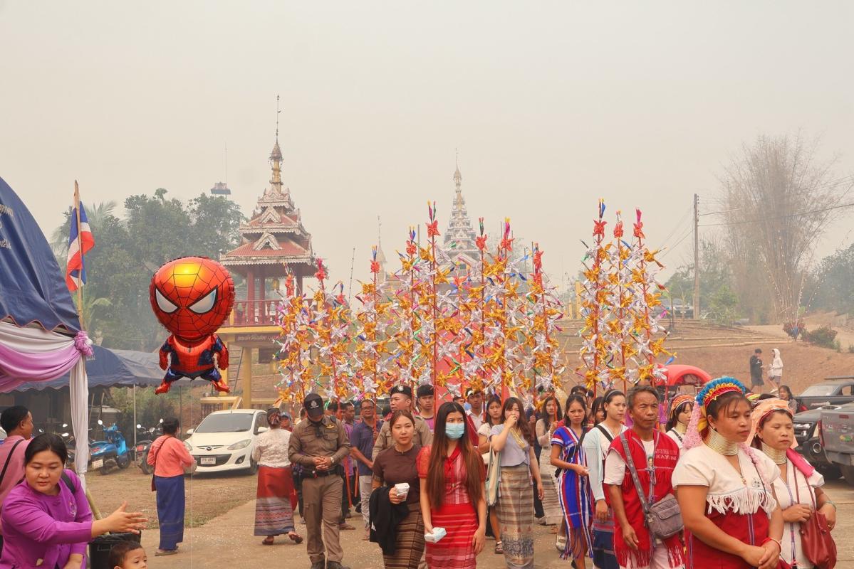 วันแห่คัวหลู่ วัดในสอย แม่ฮ่องสอน