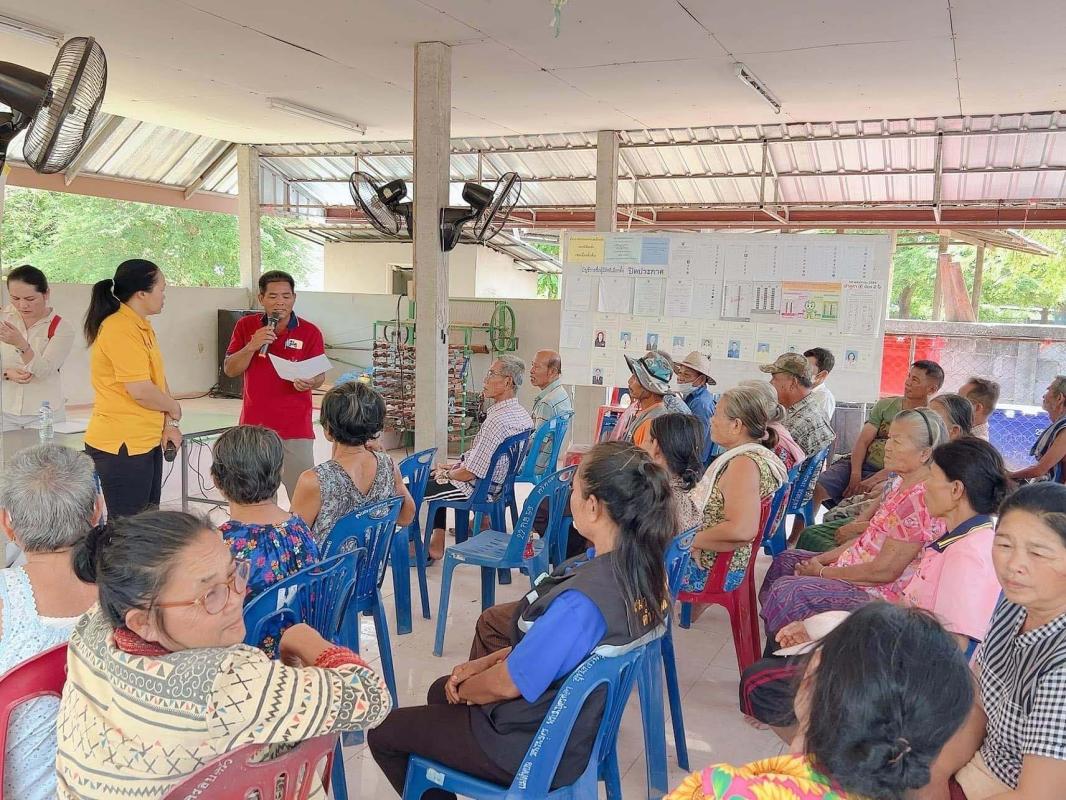 สพอ.กันทรวิชัย ลงพื้นที่พิจารณาอนุมัติเงินกู้ยืม โครงการแก้ไขปัญหาความยากจน (กข.คจ.) เพื่อนำไปประกอบอาชีพ