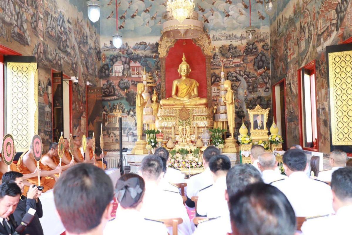 >>> รองผู้ว่าราชการจังหวัดอ่างทอง ถวายเทียนพรรษาพระราชทาน ณ วัดไชโยวรวิหารประจำปี 2569 <<<