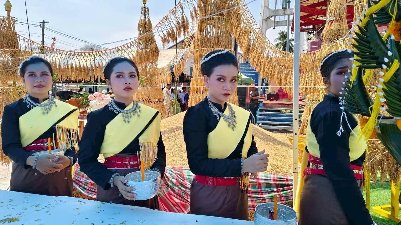 #สืบสานวัฒนธรรมการรำแกลมอ บ้านศรีนวล ตำบลสังขะ อำเภอสังขะ จังหวัดสุรินทร์