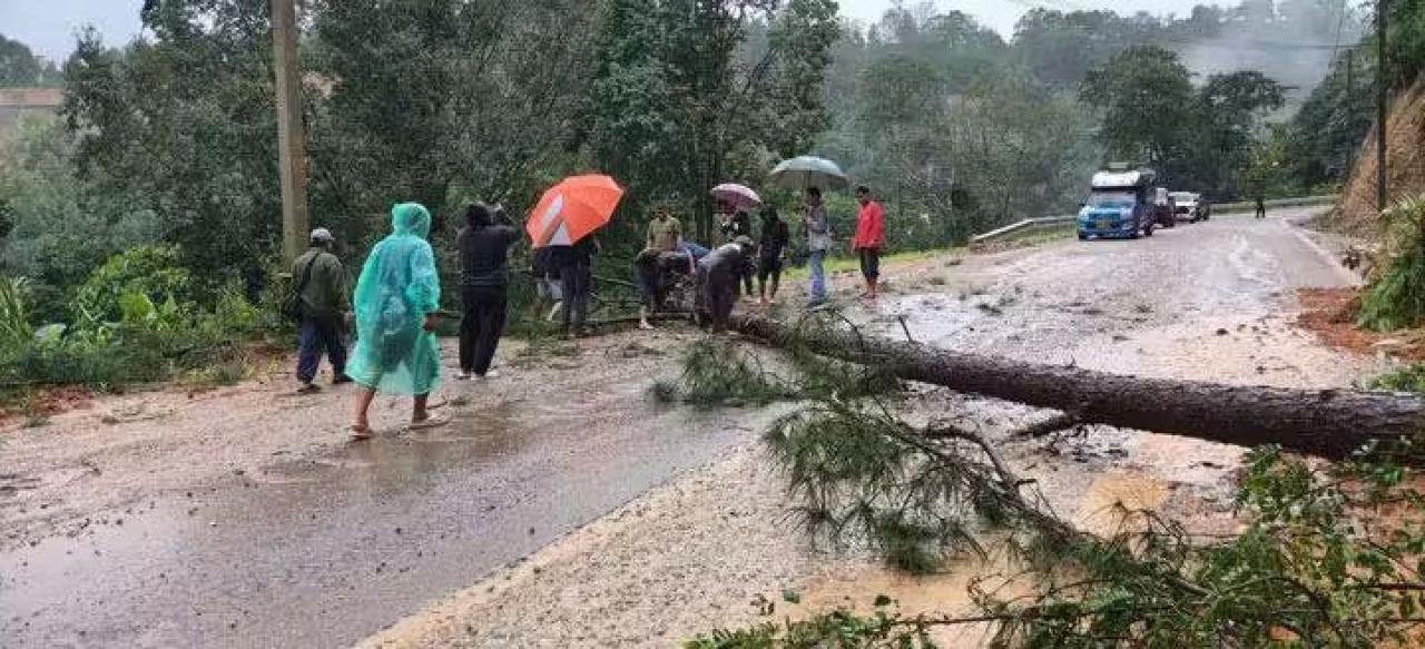 สมาคมกู้ชีพกู้ภัยอุ้มผางแจ้งเตือน
ฝนตกต่อเนื่อง เสี่ยงดินสไลด์–ต้นไม้ล้ม เส้นทางอุ้มผาง–แม่สอด
