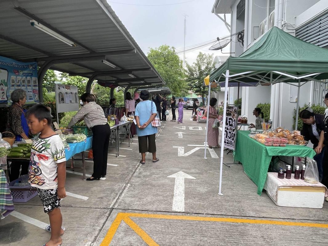 ชัยภูมิ ประกันสังคมเปิดตลาดนัดในสำนักงาน