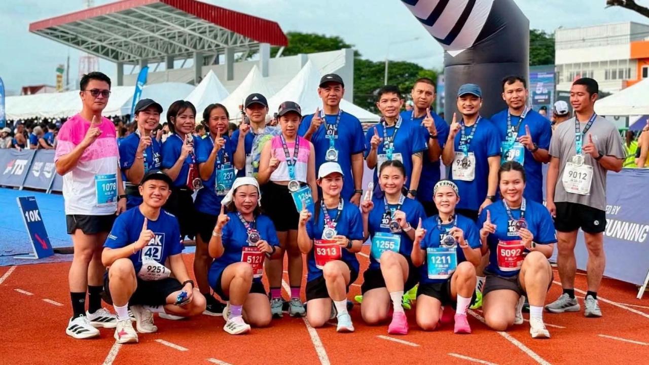 นายอำเภอพบพระ นำส่วนราชการ–นักวิ่งร่วม TAK 10K THAILAND ส่งเสริมท่องเที่ยวเชิงกีฬา ในงานสมโภชเมืองตาก 734 ปี