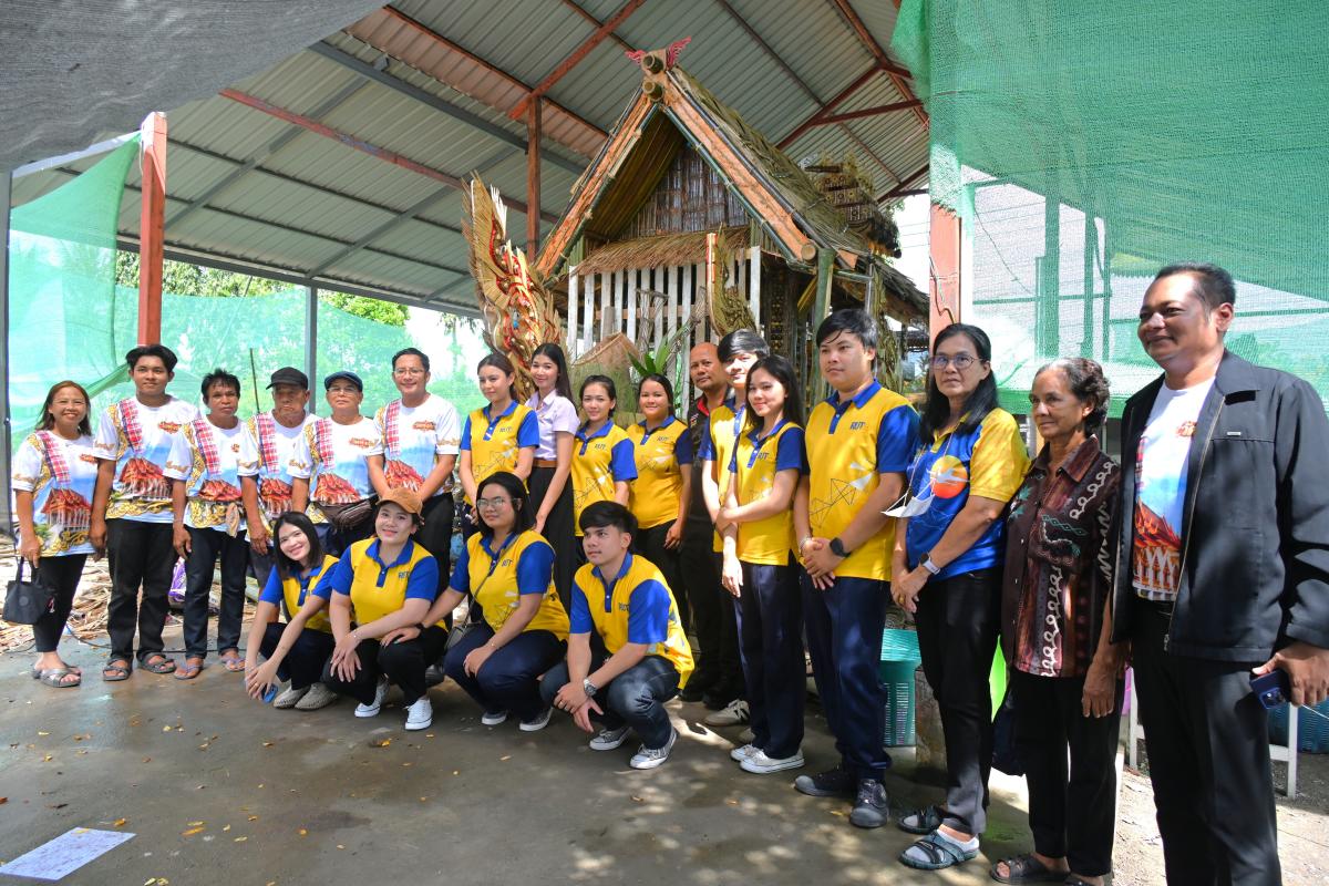 นักศึกษา คณะเทคโนโลยีการจัดการ มทร.ศรีวิชัย เรียนรู้วิถีใต้ ต่อยอดภูมิปัญญาท้องถิ่น ประเพณีเรือพระ อ.ทุ่งสง จ.นครศรีธรรมราช