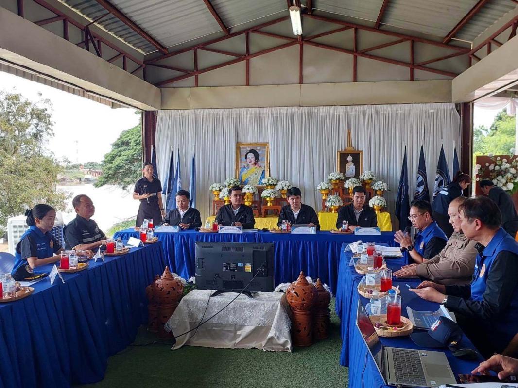 >>> รองผู้ว่าราชการจังหวัดอ่างทอง ต้อนรับคณะอนุกรรมการฯ ลงพื้นที่เชิงประจักษ์ (On-Site) เพื่อตรวจประเมินคัดเลือกหมวดชุดรักษาความปลอดภัยหมู่บ้าน (ชรบ.) ดีเด่น ระดับภาค (ภาคกลาง) <<<