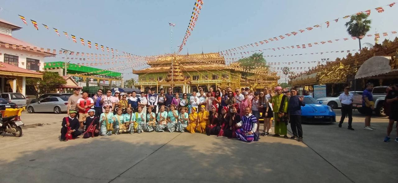 คาราวานรถ Porsche Club Singapore สู่เสน่ห์แห่งเมืองแม่สอด ชมวัดไทยวนาราม
ททท.ตาก ต้อนรับนักท่องเที่ยวคุณภาพ ดันสู่จุดหมายปลายทางระดับพรีเมียม