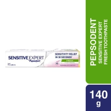 PEPSODENT TOOTHPASTE SENSITIVE EXPERT FRESH -140G