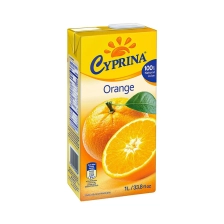Cyprina Orange Juice 1ltr