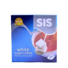 Sis White Sugar Cubes 454gm