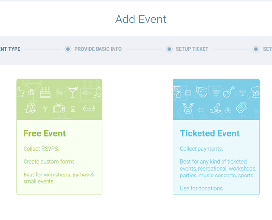 create event tickets free online