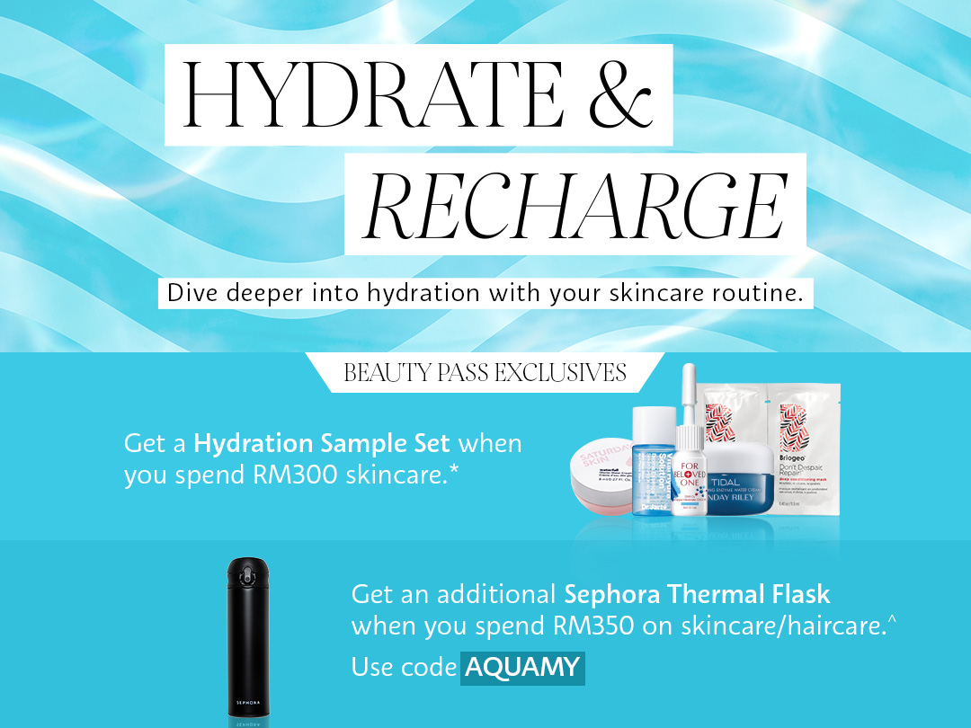 Hydrating skincare routine