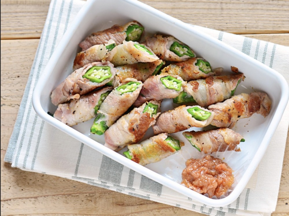 秋葵肉卷3