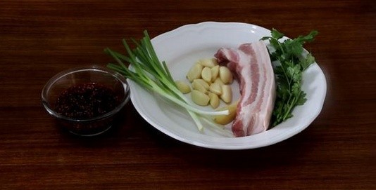蒜泥五花肉