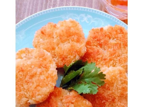 金錢蝦餅