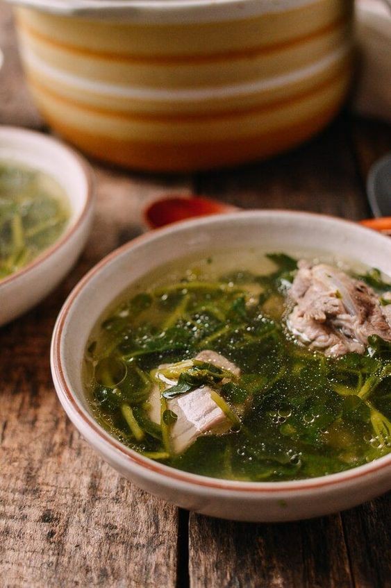 西洋菜紅蘿蔔豬骨湯1