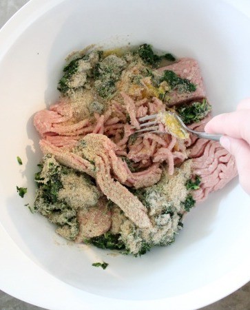 菠菜肉球4