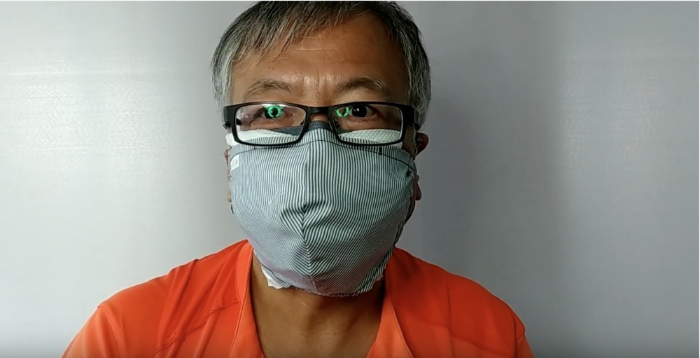 K Kwong早前曾研發出「HK MASK」。
