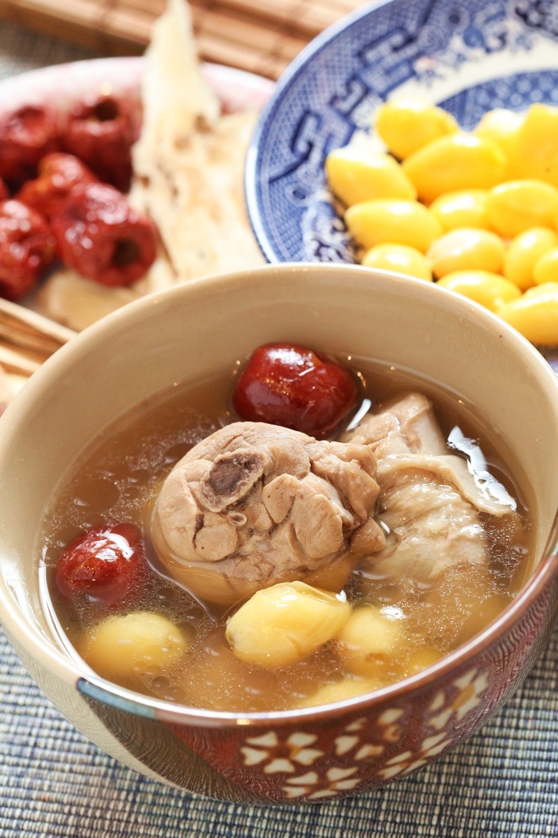 白果雞湯