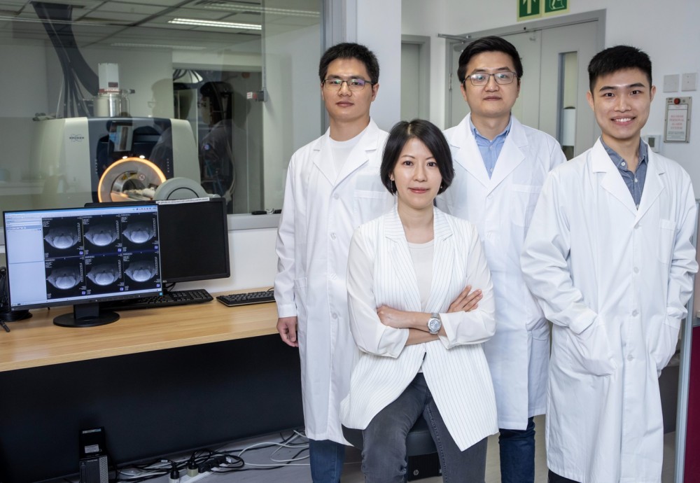 香港城市大學和約翰.霍普金斯大學(Johns Hopkins University)科研人員聯合組成的團隊,成功開發出一種基於動態化學交換飽和轉移磁力共振成像(Chemical Exchange Saturation Transfer MRI, CEST MRI)的新分子成像方法。