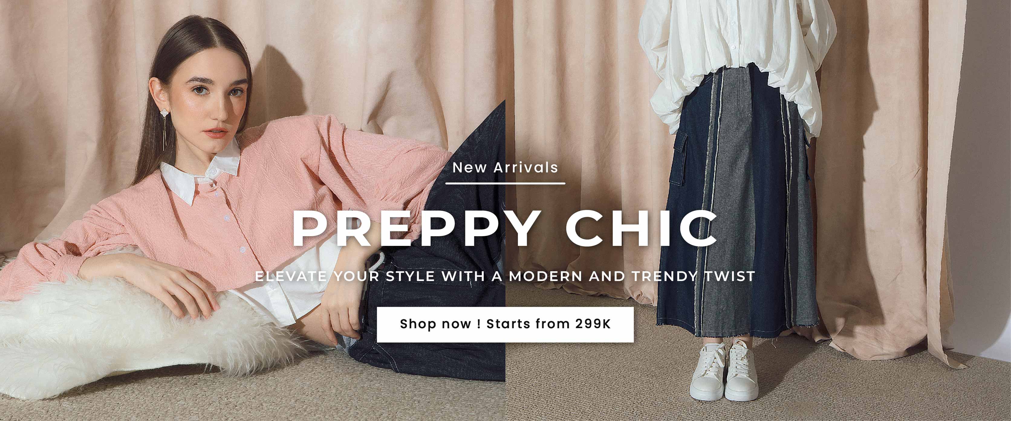 Kombinasi Klasik dan Modern untuk Tampilan Preppy Chic