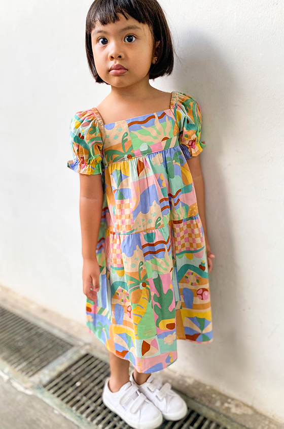 Multicolor Nostalgic Ziri