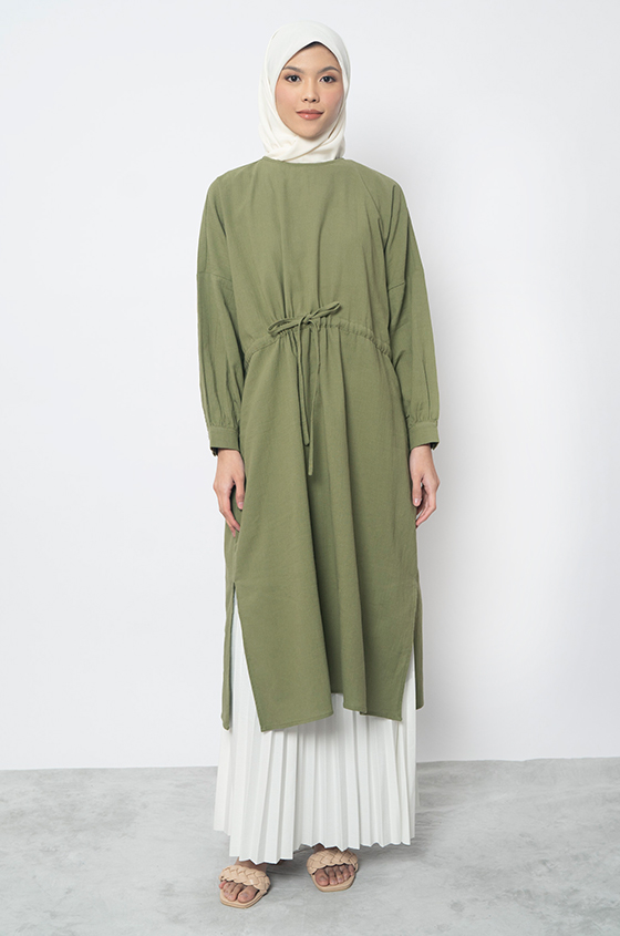 Naomi Dress Military