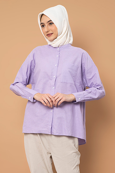 ALAIA SHIRT LILAC