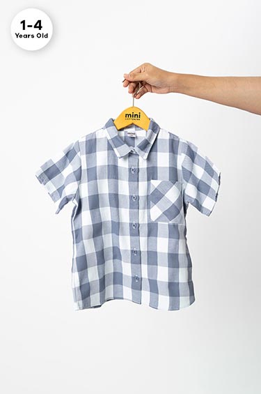 Blue Gingham Mulka