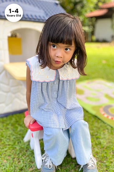 Blue Gingham Sammo