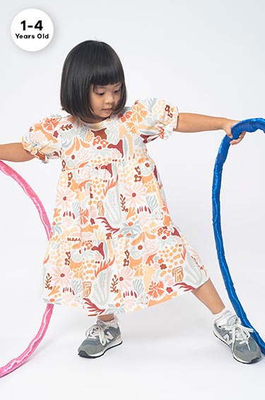 Multicolor Printed Katina