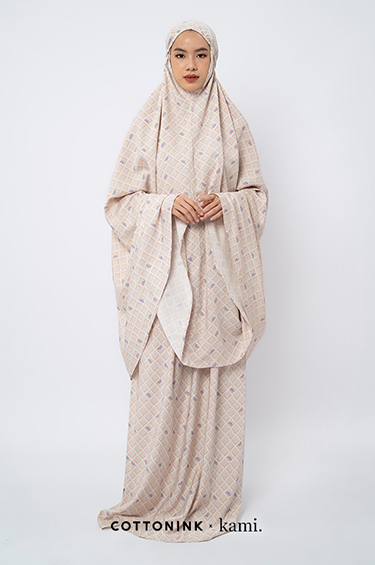 Beige Checker Nejla
