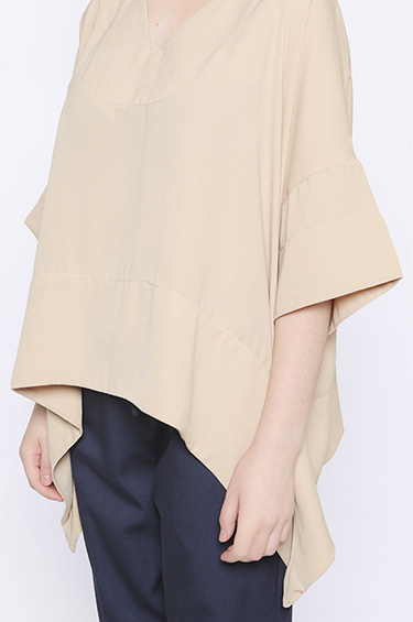 Woven Blouse Beige Kalula Cottonink woven blouse beige kalula cottonink