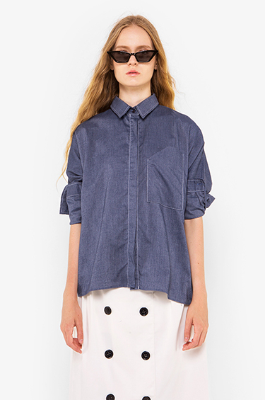 Shirts Blue Chambray Devon | COTTONINK