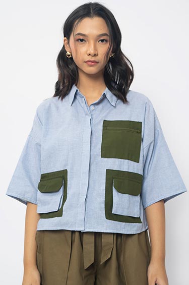 Blue Striped Miterio