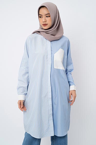 Blue Striped Oasis