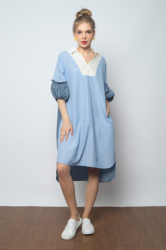 Blue Striped Vinze