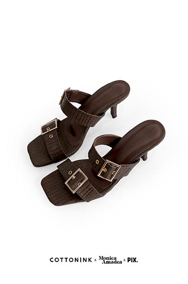 PIX Brown Aubrie Heel