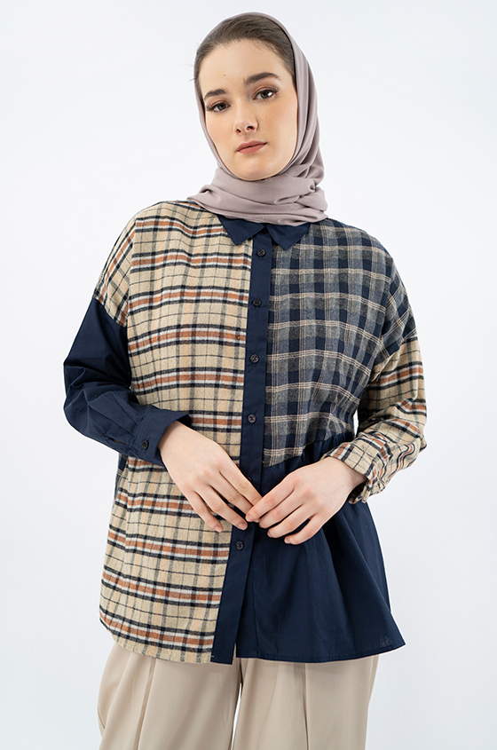 Brown Plaid Archana