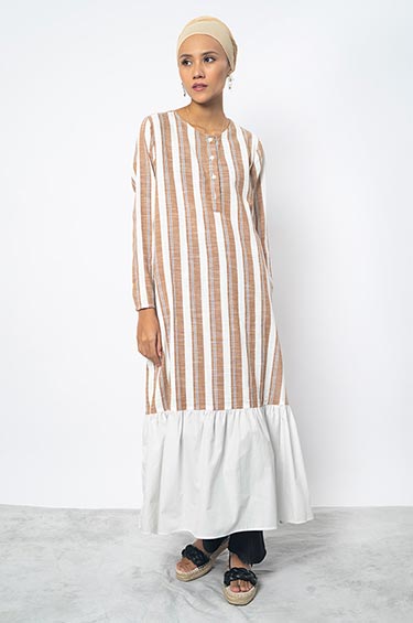 Brown Striped Kannah