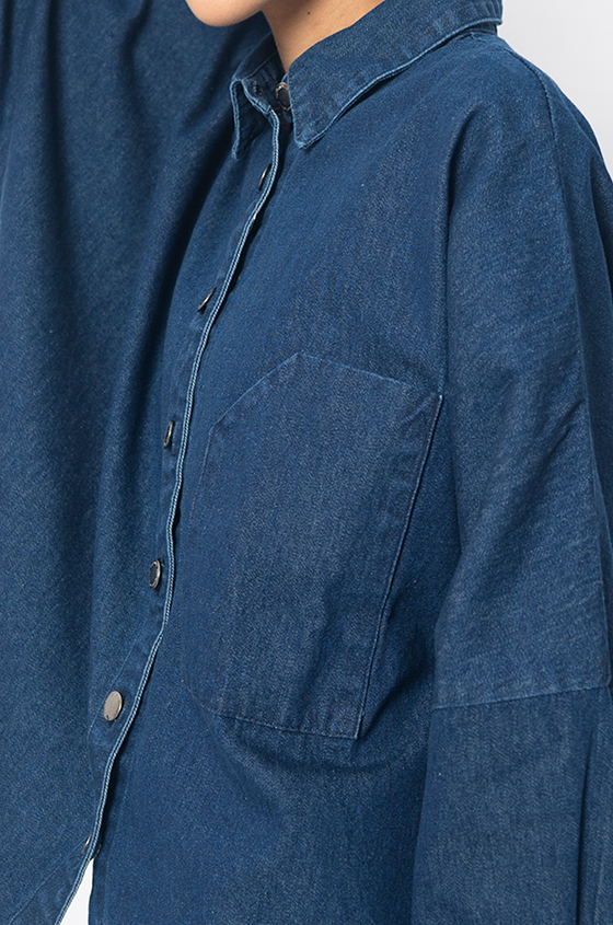 Shirts Dark Wash Denim Devon | COTTONINK
