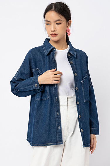 Dark Wash Denim Lowri