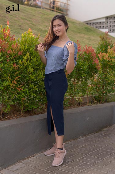 Dark Wash Denim Minjee