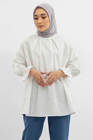 EDITH BLOUSE OFF-WHITE