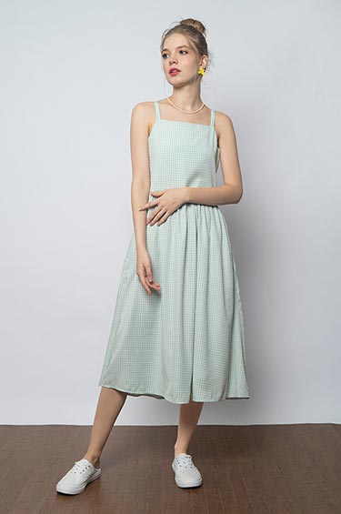Green Gingham Adsila