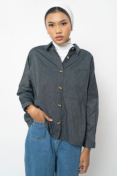 Grey Chambray Devon